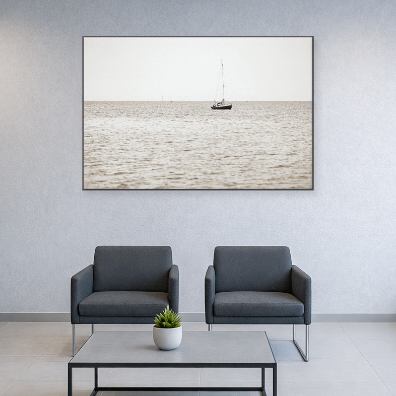 Lees meer over het artikel Zeilbootje op het IJsselmeer in de buurt van Enkhuizen.